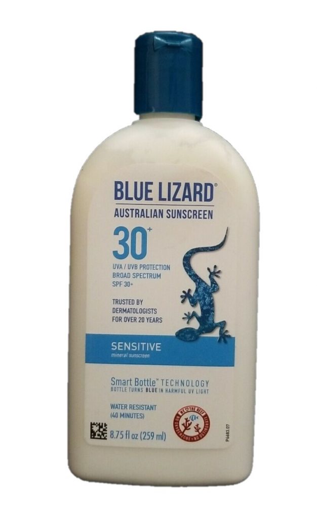 Blue Lizard Sensitive Mineral Sunscreen SPF50+